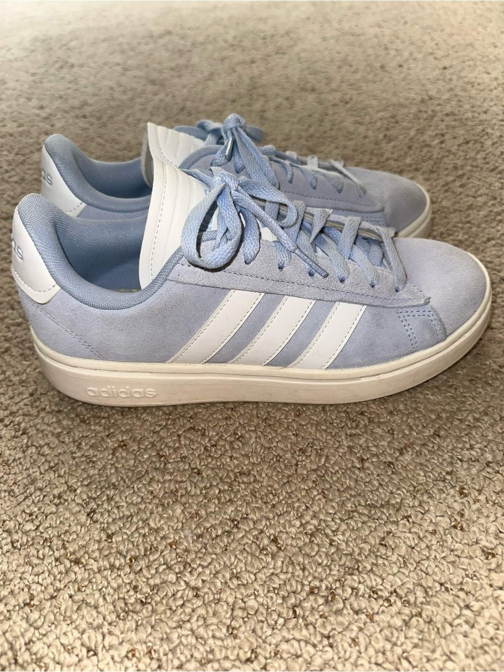 adidas women’s blue sneakers